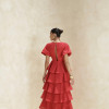 VESTIDO LU CAMADAS - VERMELHO