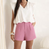 SHORTS CINTIA ANFAIATARIA PREGAS - PINK