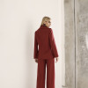 CONJUNTO FILIPA BLAZER E CALÇA LINHO - MARSALA