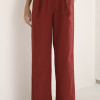 CONJUNTO FILIPA BLAZER E CALÇA LINHO - MARSALA