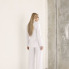 CONJUNTO FILIPA BLAZER E CALÇA LINHO - BRANCO