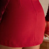 SHORT SAIA ALFAIATARIA GABY - VERMELHO