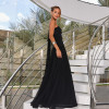 VESTIDO LONGO UM OMBRO SOPHIA - PRETO