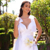 VESTIDO DE FESTA VANCOUVER ZIBELINE GLOW LAÇO NOIVINHAS - OFF WHITE