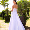 VESTIDO DE FESTA MELBOURNE T.Q.C ZIBELINE NOIVINHAS - OFF WHITE