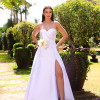 VESTIDO DE FESTA MELBOURNE T.Q.C ZIBELINE NOIVINHAS - OFF WHITE