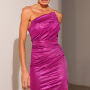 VESTIDO DE FESTA DIAMOND T.Q.C. - FÚCSIA